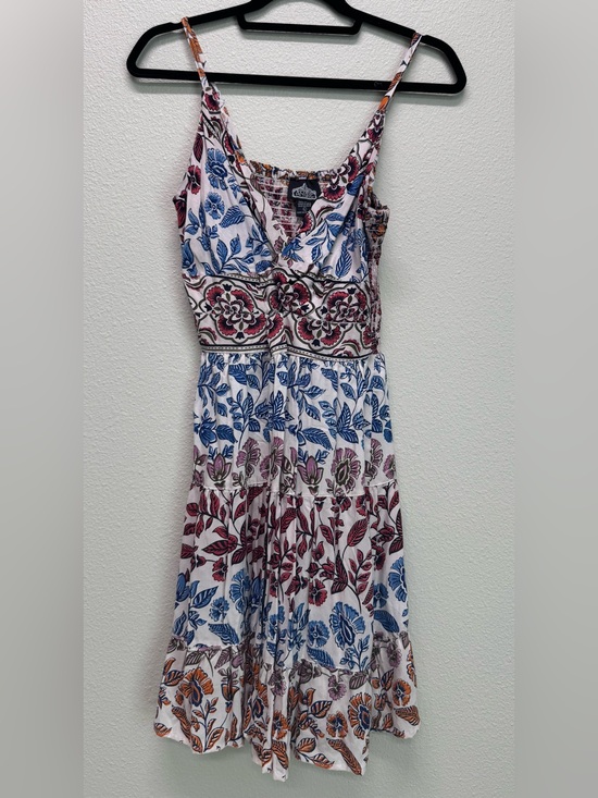 Angie Dresses & Skirts - NWT Angie White Mini Dress with Blue and Pink Floral Print,Various Sizes